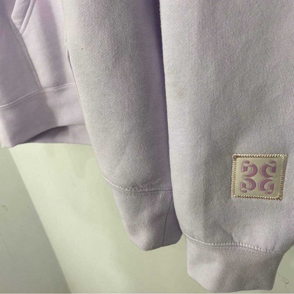 GLOSSIER Lavender Oversized Hoodie - Picture 5 of 10